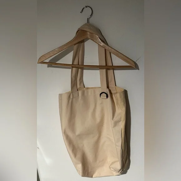 NIKE HERITAGE RETRO LOGO LARGE CANVAS TOTE BAG - Picture 3 of 3